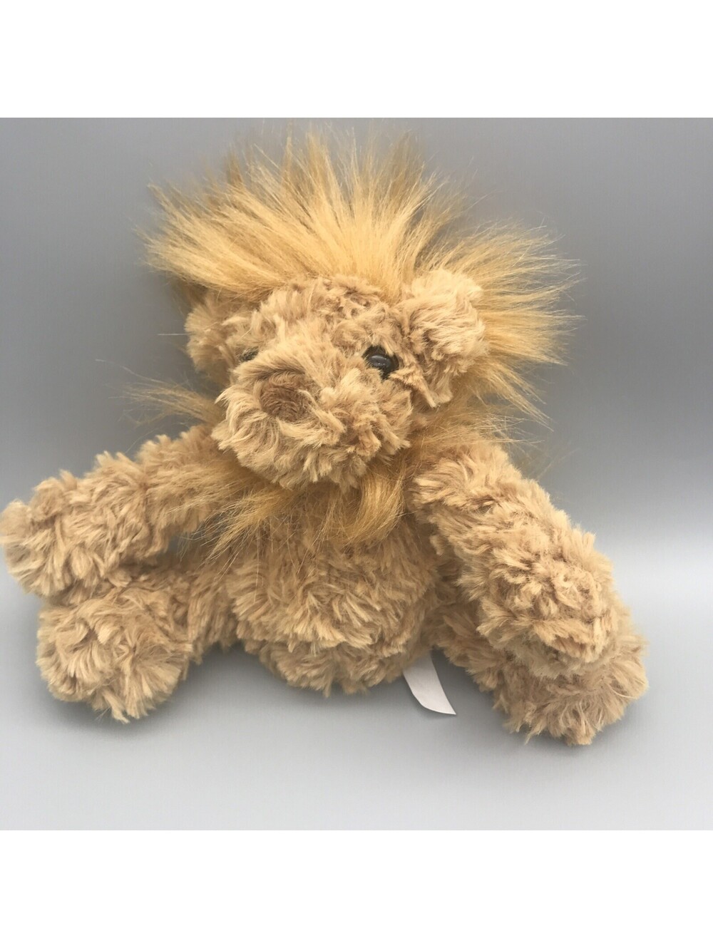 b Boutique by evergreen 5.25” Little Warrior Lion Plush Sitting Stuffed Animal